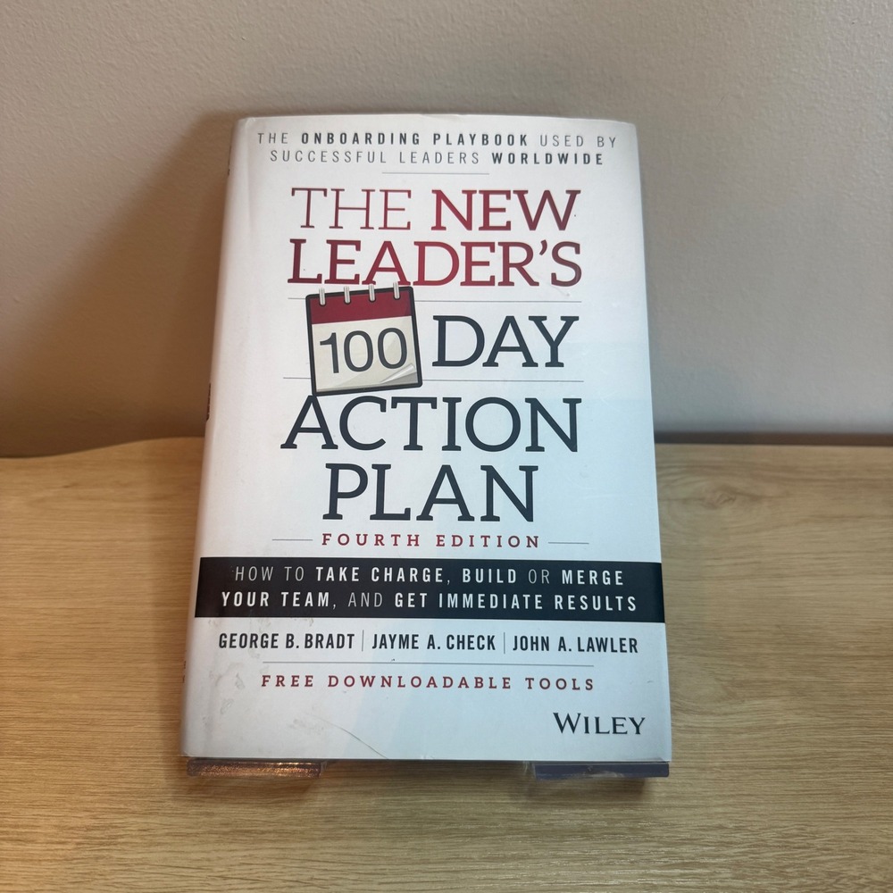 The New Leader's 100-Day Action Plan 4th Edition Bradt Check Lawler Hardcover‎